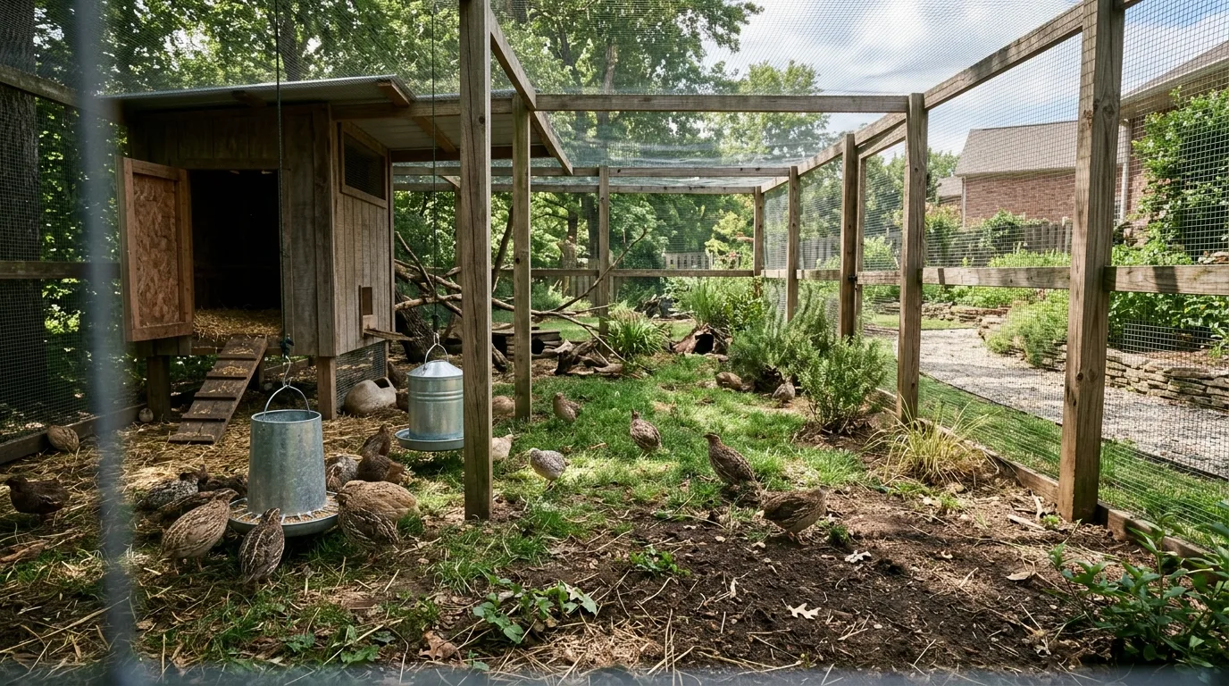 11 Quail Enclosure Ideas for a Safe Habitat